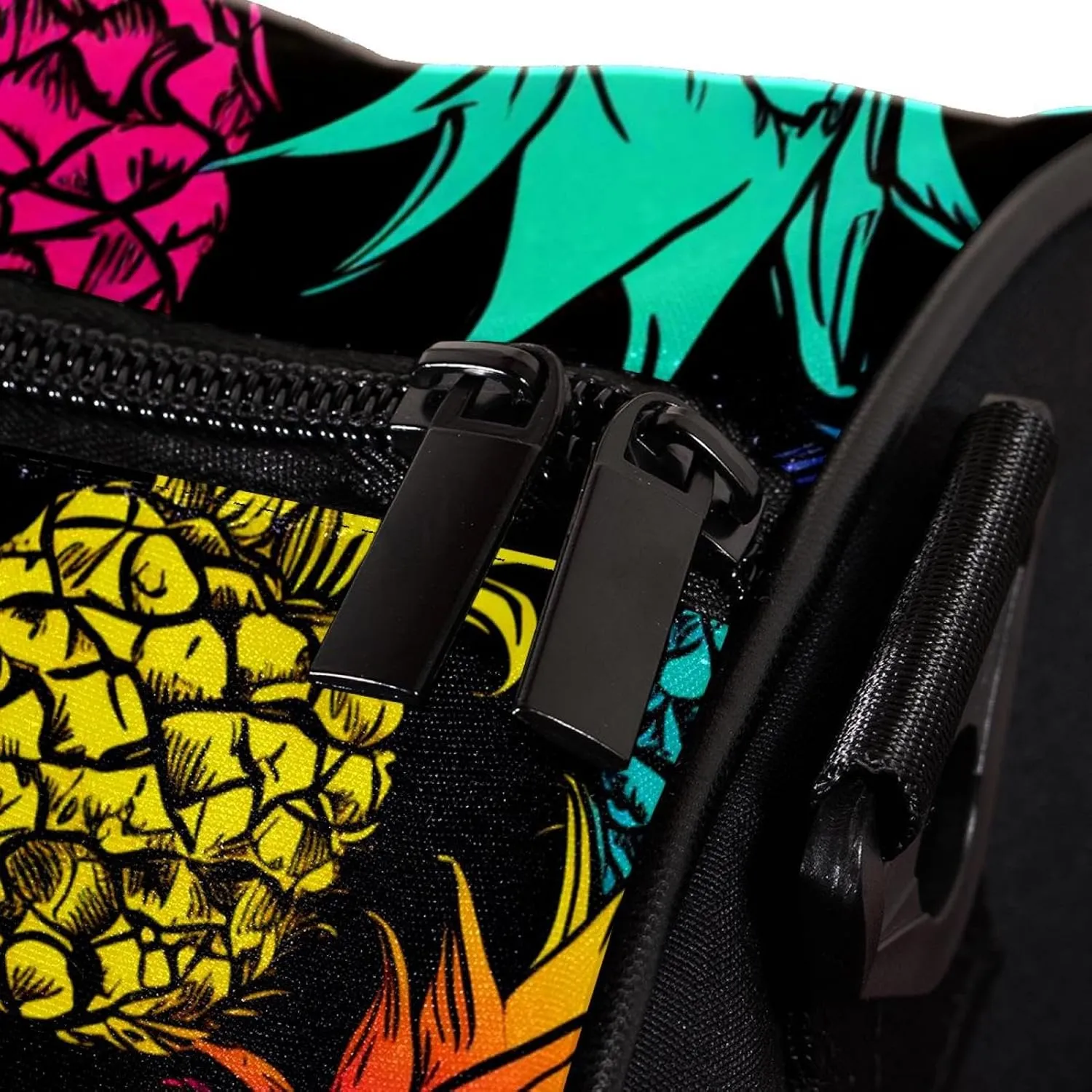 Travel Bag,Mens Gym Bag,Womens Gym Bag,Colored Pineapple,Sports Bag