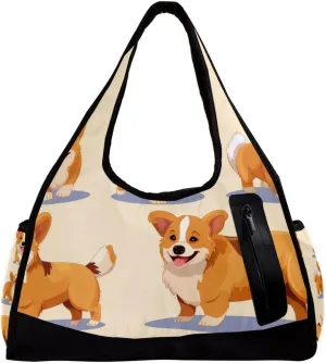 Travel Bag,Mens Gym Bag,Womens Gym Bag,Dogs Animals,Sports Bag