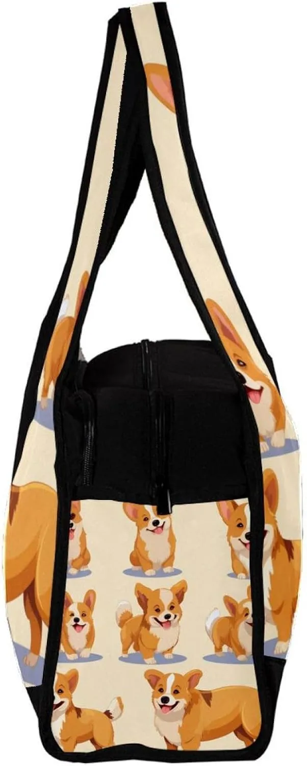 Travel Bag,Mens Gym Bag,Womens Gym Bag,Dogs Animals,Sports Bag