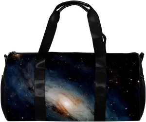 Travel Bag,Mens Gym Bag,Womens Gym Bag,Universe Dream and Sky Planet,Sports Bag