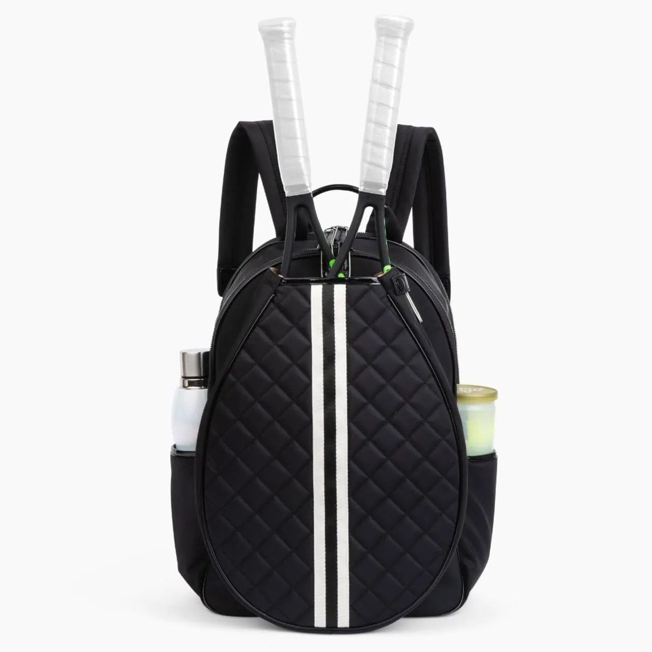 Trelle Darling Tennis Backpack for Women | Fits 2 Tennis Racquets, Padded, adjustable straps Water, Tear, and Fade Resistant, built-in trolley sleeve, fits a 15-inch laptop, Ladies Bag