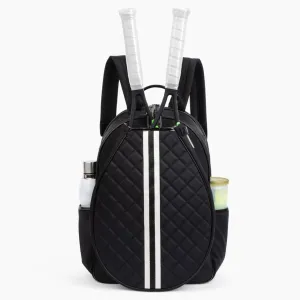 Trelle Darling Tennis Backpack for Women | Fits 2 Tennis Racquets, Padded, adjustable straps Water, Tear, and Fade Resistant, built-in trolley sleeve, fits a 15-inch laptop, Ladies Bag