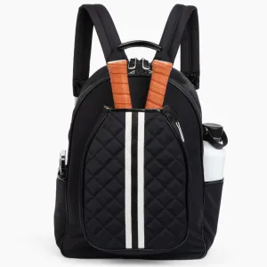 Trelle Serendipity Pickleball Backpack for Women | Padded, adjustable straps Water, Tear, and Fade Resistant, built-in trolley sleeve, fits a 15-inch laptop, Ladies Bag