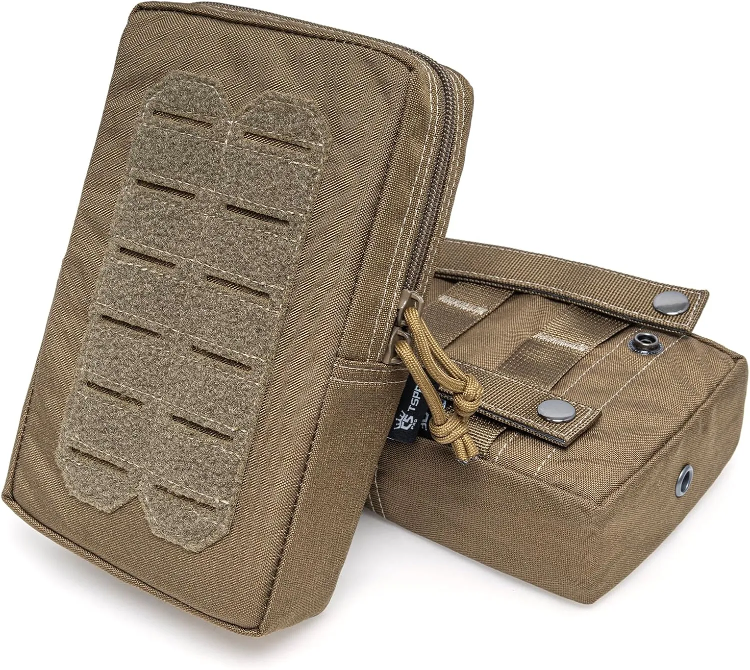 TSPRO Tactical Admin Pouch - Military EDC Utility Organizer for MOLLE Gear, Tool & Accessories