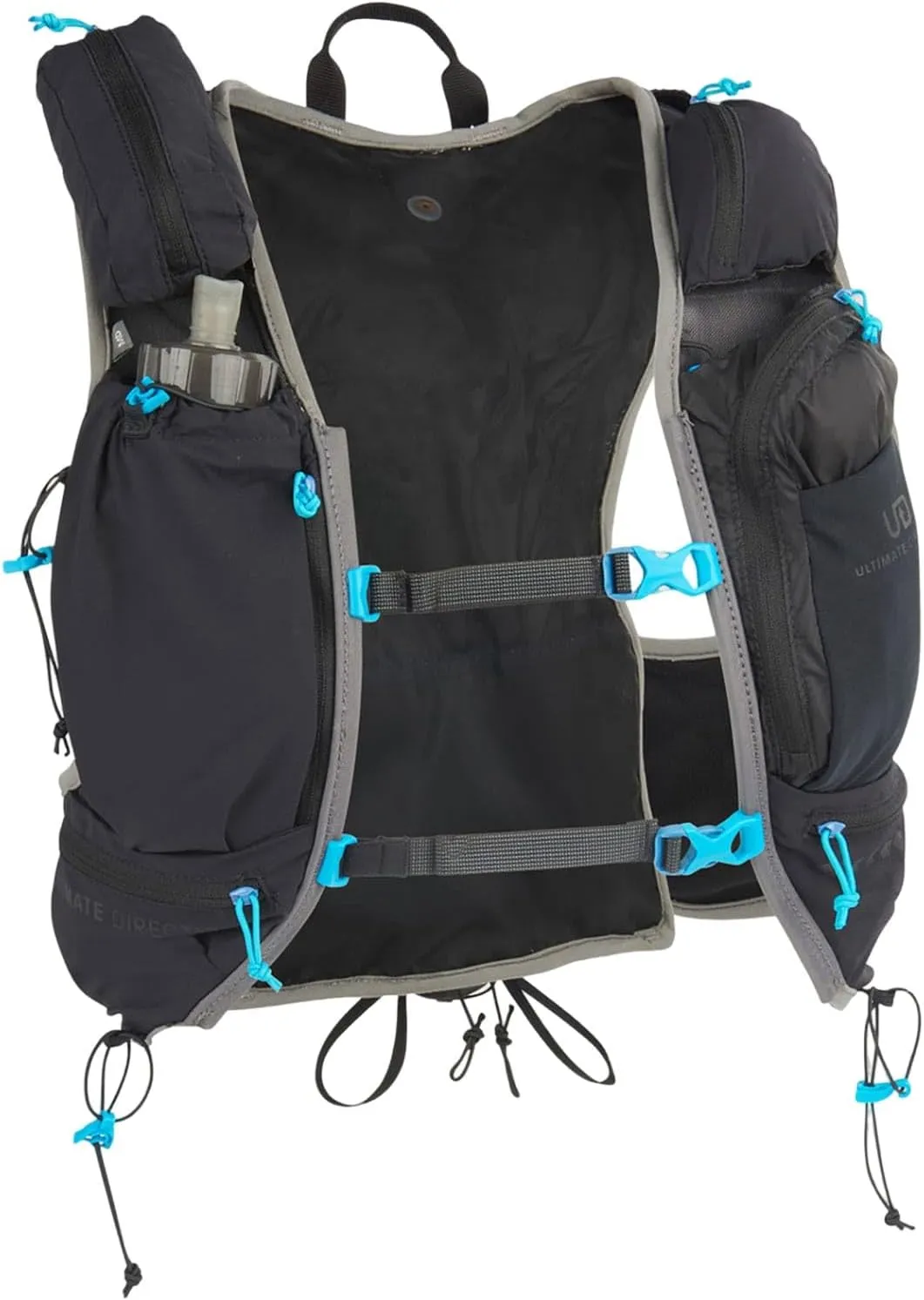 Ultimate Direction Adventure Vest Men's Hydration and Endurance Running Vest, 2L Hydration Bladder Compatible, Upgraded Fit and Finishes, Trekking Pole Loops, GPS Locator Pocket, 2023