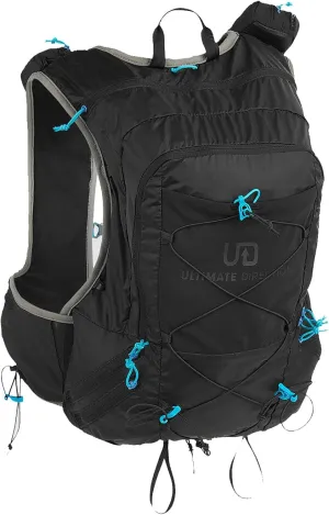 Ultimate Direction Adventure Vest Men's Hydration and Endurance Running Vest, 2L Hydration Bladder Compatible, Upgraded Fit and Finishes, Trekking Pole Loops, GPS Locator Pocket, 2023