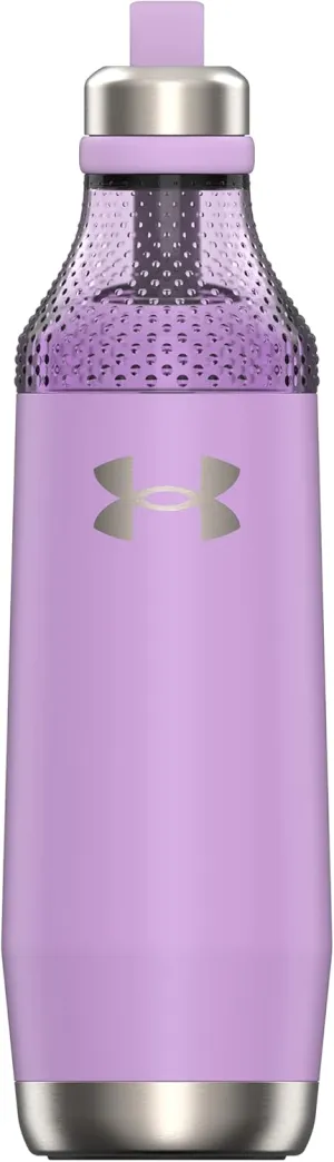 Under Armour Infinity 22oz Water Bottle. Twist-Off Top for Ice and Protein Shake. Shatter and Odor Resistant. Stainless Steel.