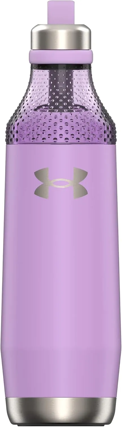 Under Armour Infinity 22oz Water Bottle. Twist-Off Top for Ice and Protein Shake. Shatter and Odor Resistant. Stainless Steel.