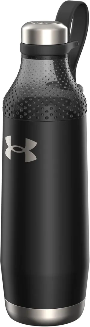 Under Armour Infinity 22oz Water Bottle. Twist-Off Top for Ice and Protein Shake. Shatter and Odor Resistant. Stainless Steel.