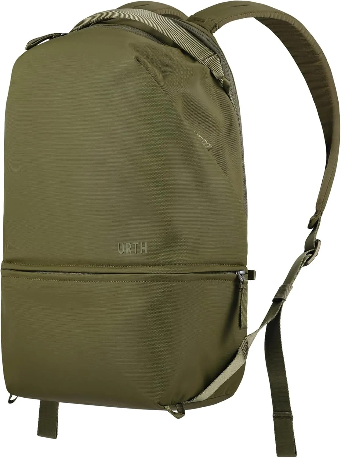 Urth Arkose 20L Backpack – 15” Laptop Bag, Weatherproof   Recycled (Green)