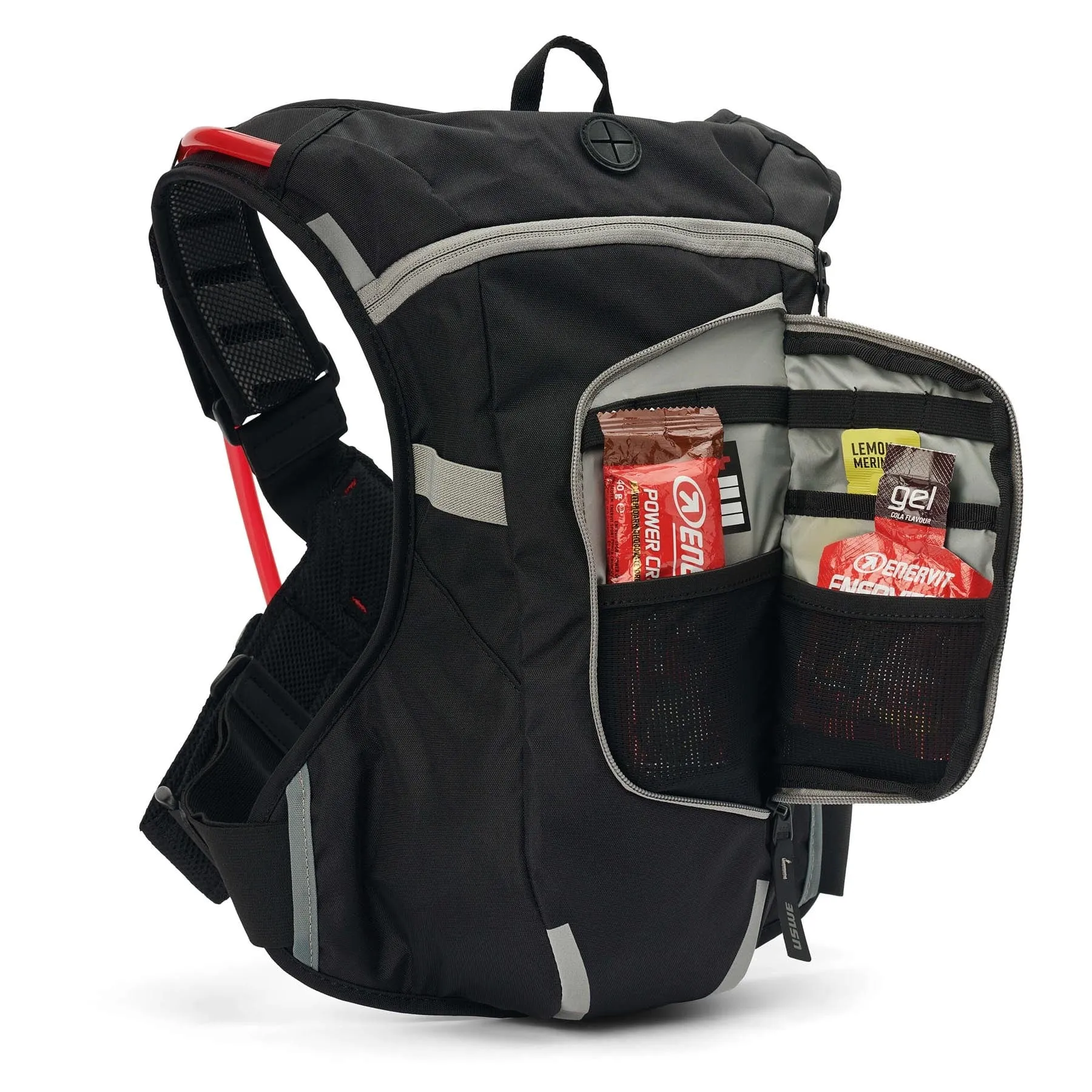 USWE MOTO Hydro 4L Hydration System Backpack - Black/Grey