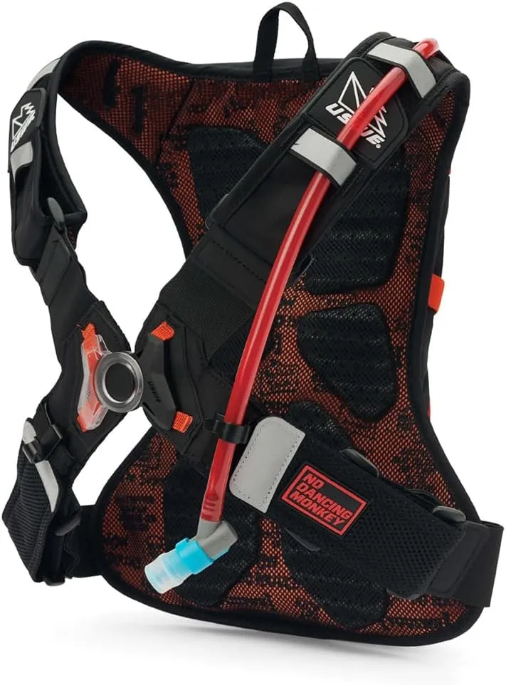 USWE Moto Hydro Hydration Pack - with Water Bladder, a High End, Bounce Free Backpack for Enduro and Off-Road Motorcycle
