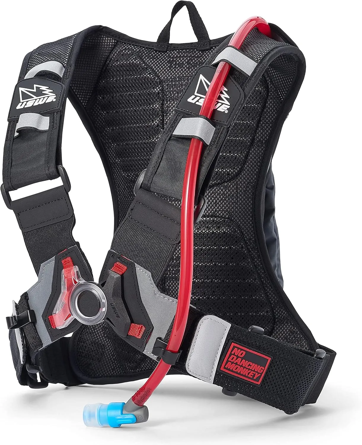 USWE Moto Hydro Hydration Pack - with Water Bladder, a High End, Bounce Free Backpack for Enduro and Off-Road Motorcycle