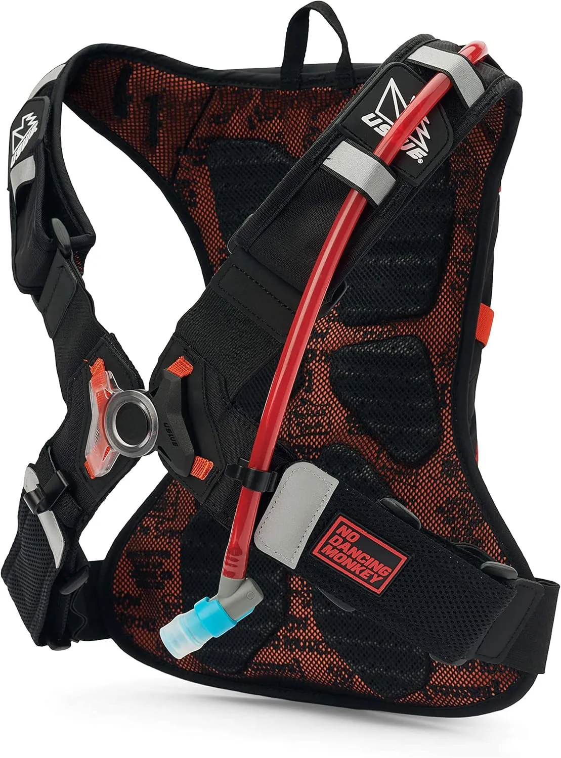 USWE Moto Hydro Hydration Pack - with Water Bladder, a High End, Bounce Free Backpack for Enduro and Off-Road Motorcycle