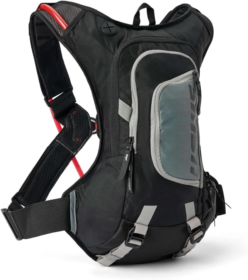 USWE Moto Hydro Hydration Pack - with Water Bladder, a High End, Bounce Free Backpack for Enduro and Off-Road Motorcycle