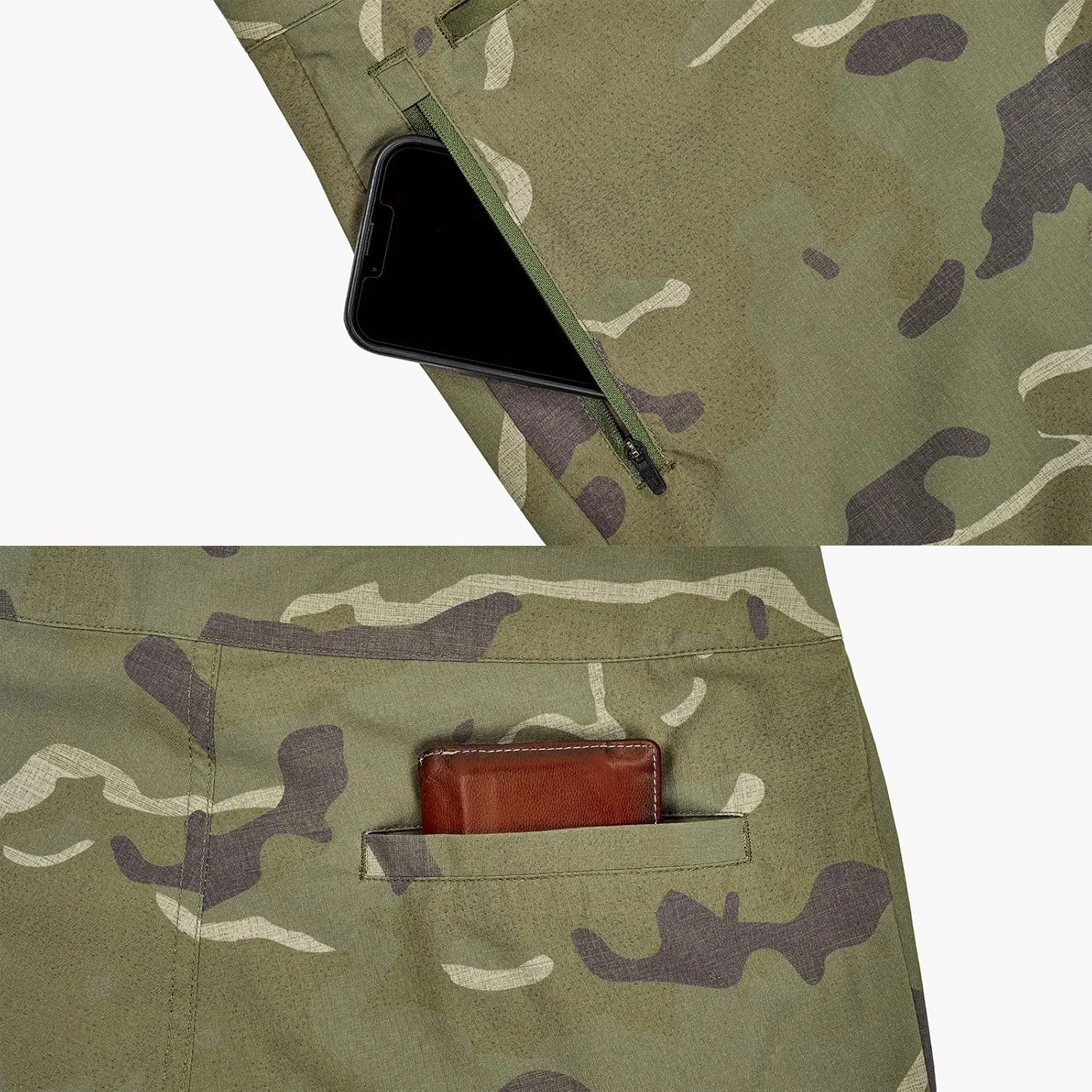 VIKTOS Men's Ocourse Hybrid Durable Quick-Drying Lightweight UPF 50  Ripstop Stretch Tactical Shorts with Multiple Pockets