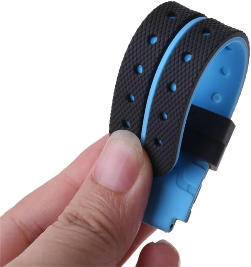Watchband Wrist Strap 16MM Silicone Belt Replacement for Q750 for Q100 Smart Watch GPS Comfortable Silicone Band