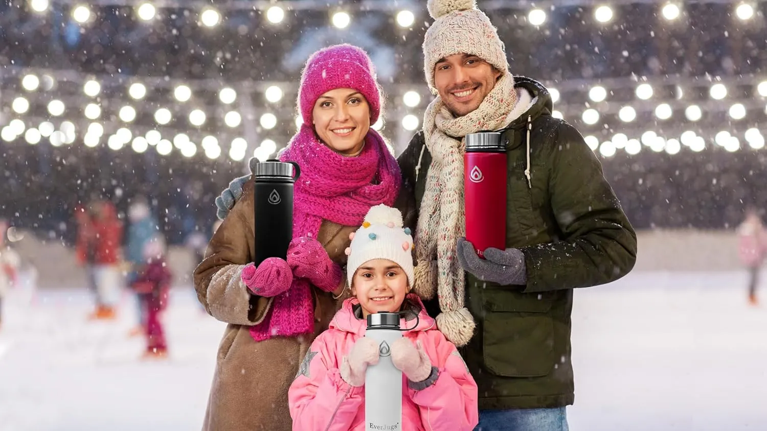 Water Bottle - 22 Oz, Wide Mouth, Premium Stainless Steel Lid/Bottle, Double Walled Vacuum Insulated, Thermo Mug, Metal Flask, Leak Proof, Eco-Friendly