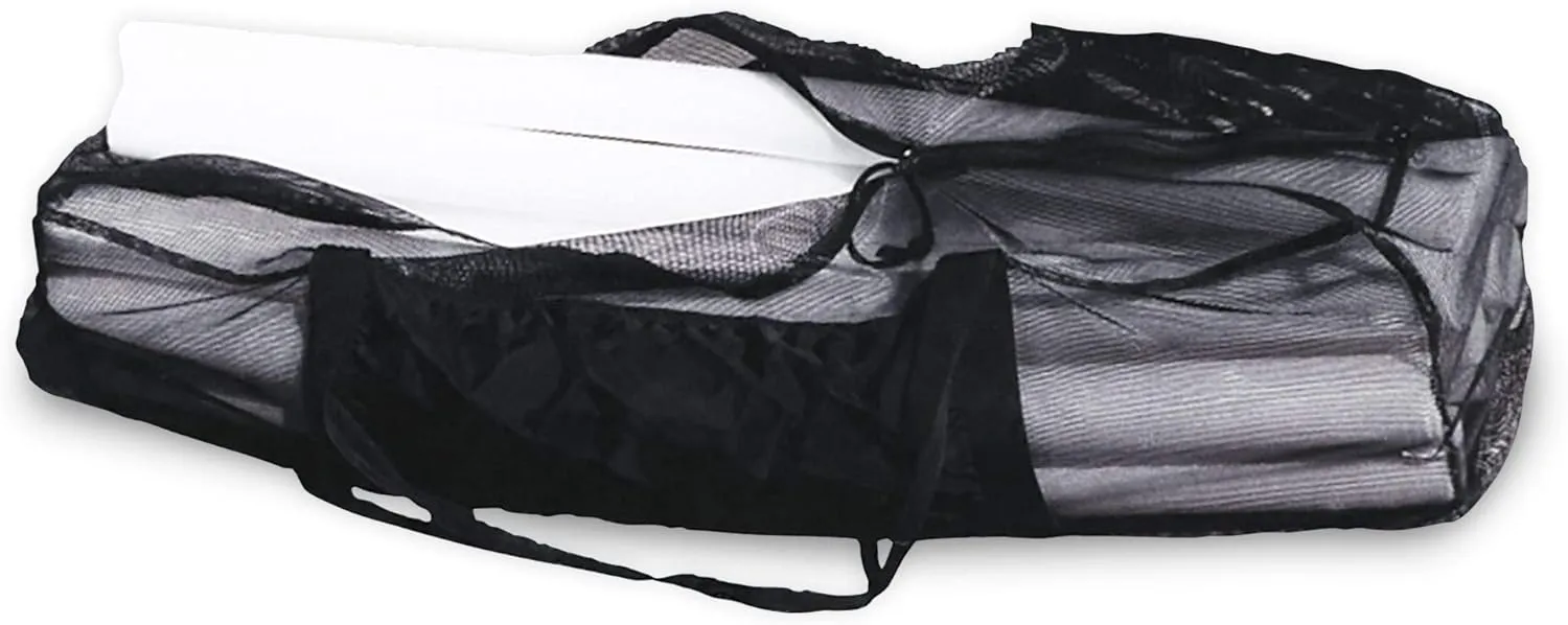 Water Gear Pool Noodle Bag - Lightweight Kids Pool Toy Storage - Mesh Carrier for Swimming Pool Accessories- with Zipper Closure and Shoulder Straps
