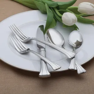 Waterford Mont Clare 18/10 Stainless Steel 65-Piece Set, Service for 12