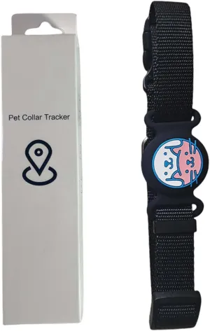 Waterproof GPS Pet Tracker Collar for Dogs and Cats - Unlimited Range Real-Time Tracking, Adjustable Neck Strap, 1-Year Battery Life - Indoor & Outdoor Safety Device (Blue)
