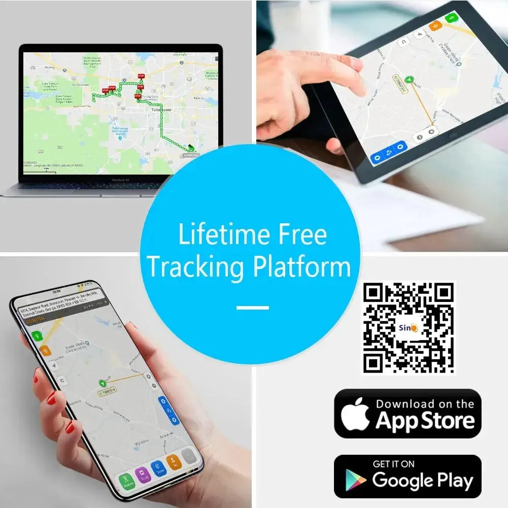 Waterproof Gps Tracker for Vehicles Real Time Locator