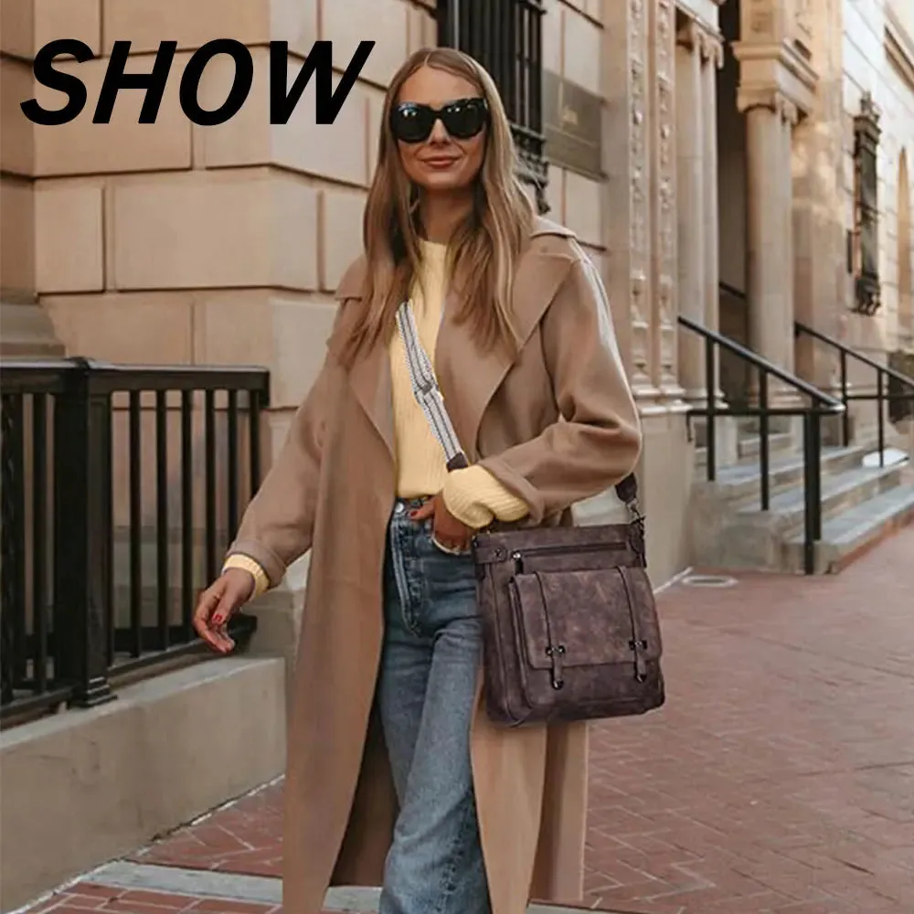 Waterproof Lightweight Fashion Shoulder Bag for Women – PU Design