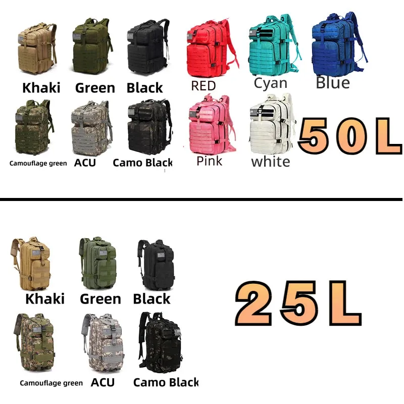Waterproof Tactical Backpack: Durable Gear for Outdoor Adventures
