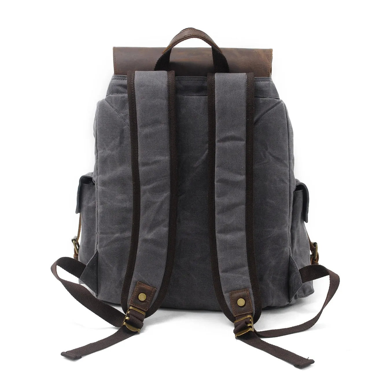 Waxed Canvas Backpack – Durable, Water-Resistant Bag with Classic Style