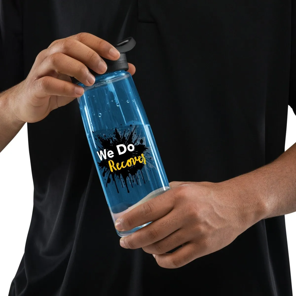 We Do Recover - Eco-Friendly Sports Water Bottle