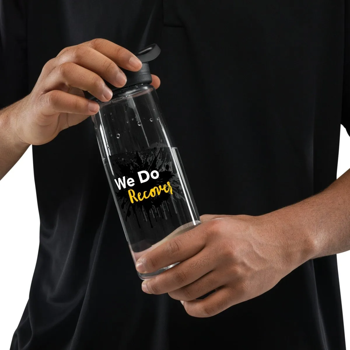 We Do Recover - Eco-Friendly Sports Water Bottle
