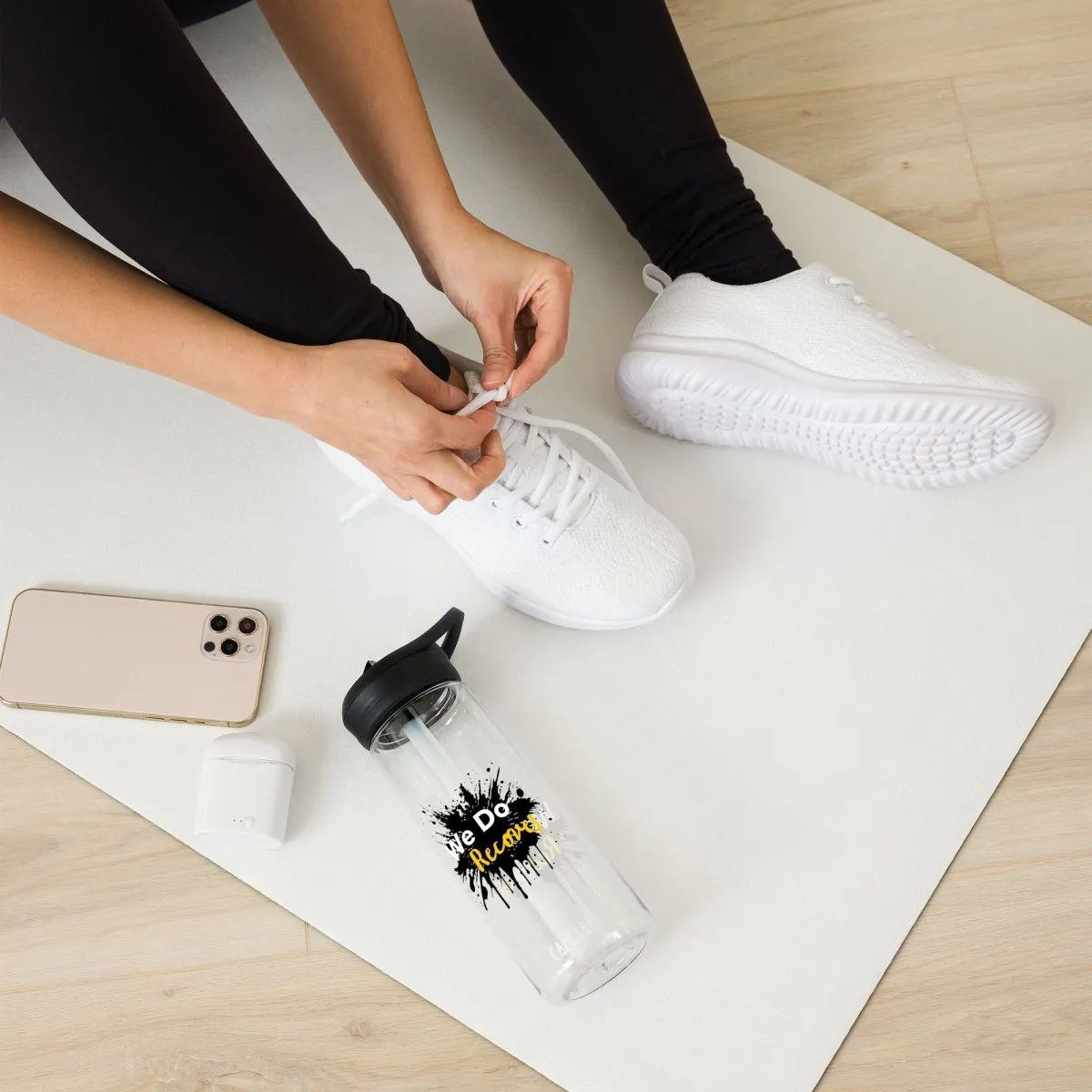 We Do Recover - Eco-Friendly Sports Water Bottle