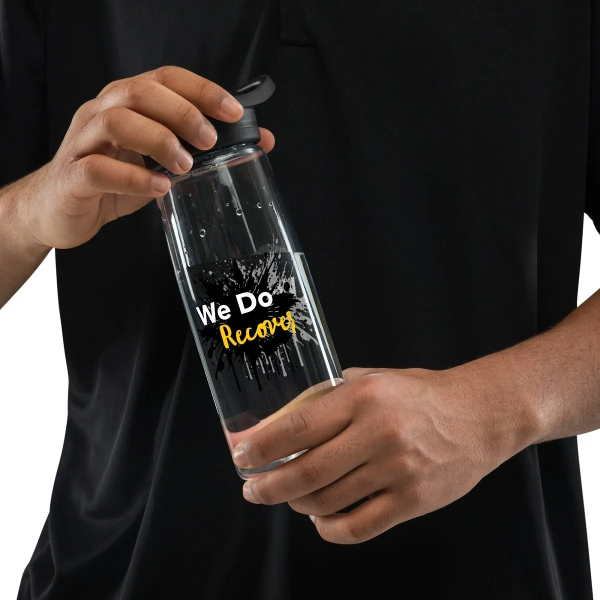 We Do Recover - Eco-Friendly Sports Water Bottle