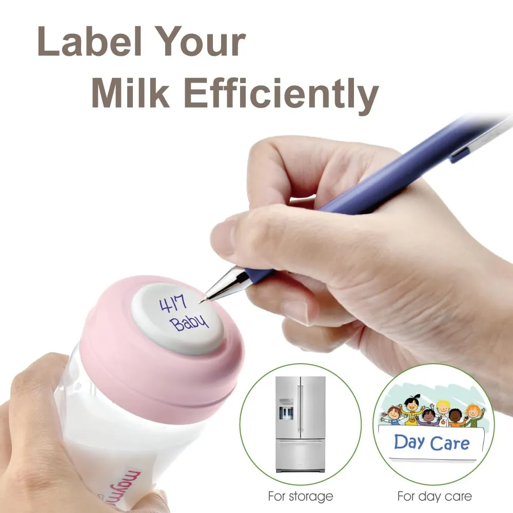 Wide Neck Breastmilk Collection n Storage Bottle 9oz; Re-markable SureSeal Disc. Compatible with Spectra S2 Spectra S1 Spectra 9 Plus and Compatible with Avent Breastpumps (4 ct 280mL, Bottle Only)