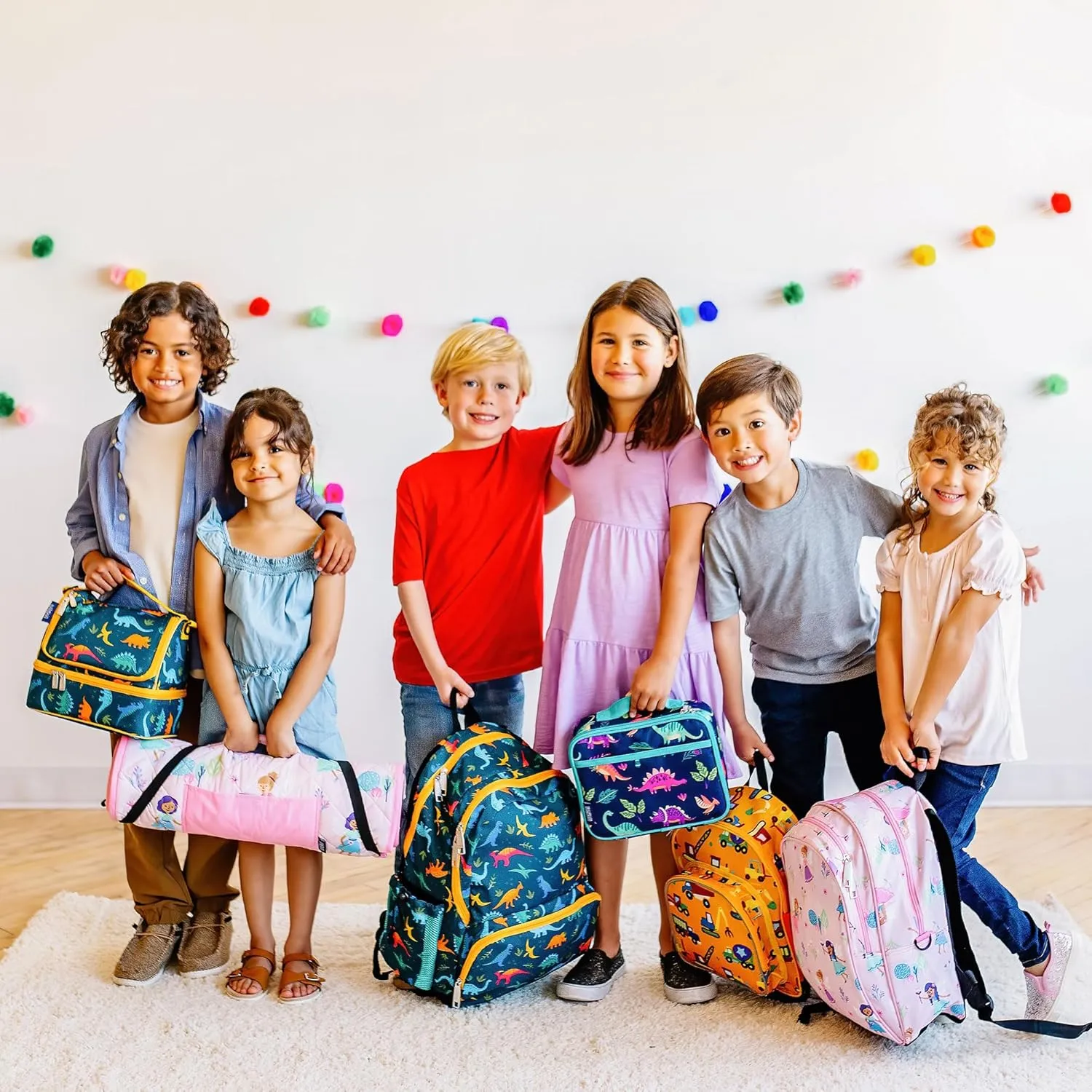 Wildkin 15-inch Kids Backpack – Durable, Padded, Adjustable for School & Travel - Rad Roller Skates