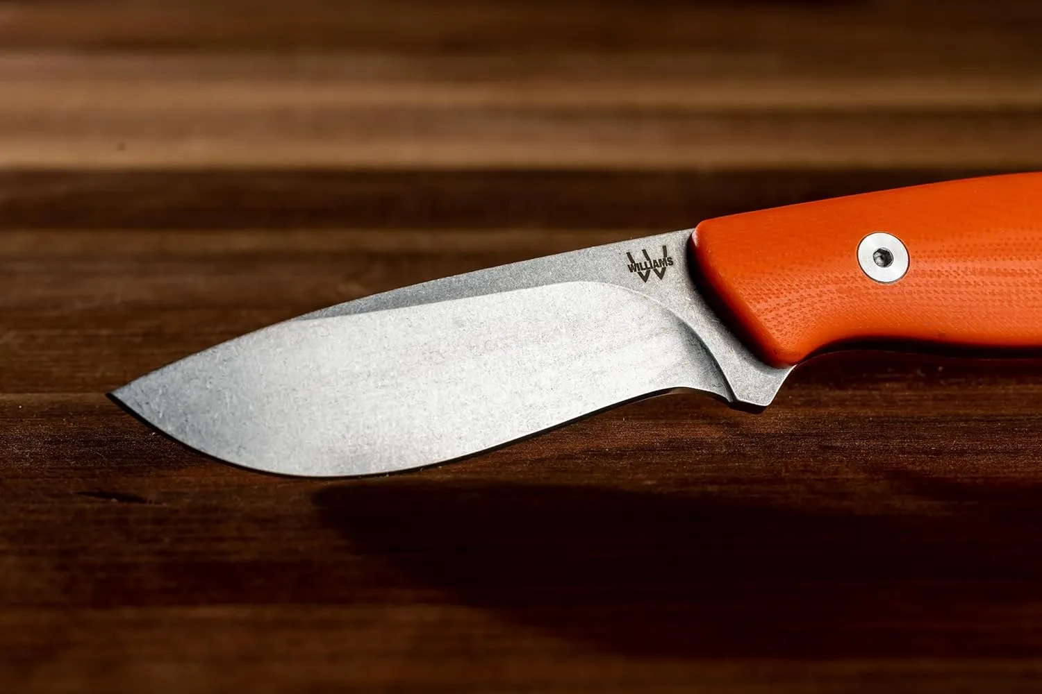 Williams Knife Co. Whitetail Skinner | M390 Steel Drop Point Knife | Hefty Enough for The Task | Surgically Precise | Perfect for The Wilderness