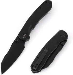 WIXCO Pocket Knife Tactical Survival Knife Folding Knife G10 Handle,Outdoor Hunting Camping Accessories Gear