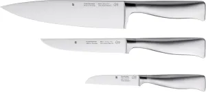 WMF knifeset 3 pieces Grand Gourmet Performance Cut Made in Germany forged special blade steel - stainless steel handles