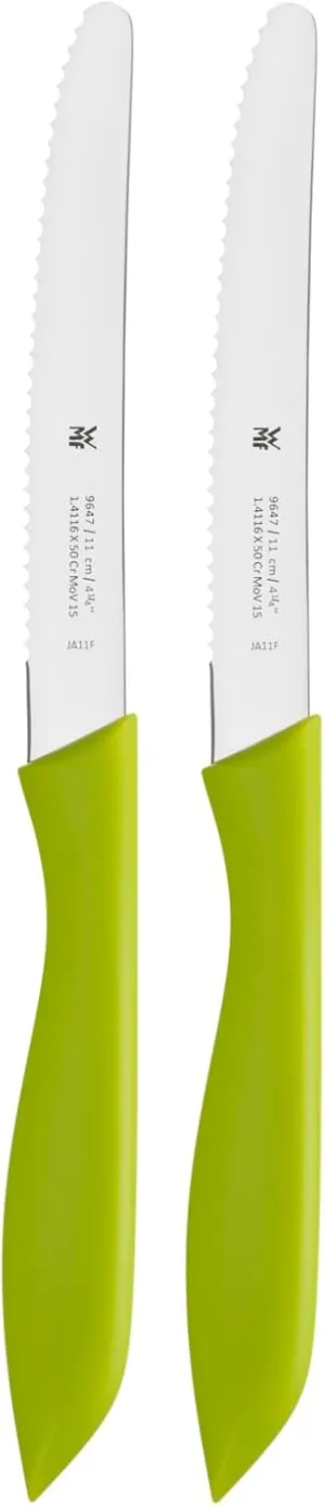 WMF Snack Knife, Stainless Steel, Green, 31.5 x 9 x 2 cm