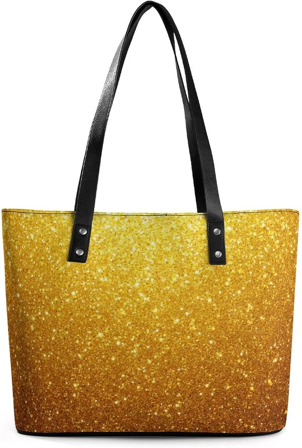 Women's Elegant Leather Handbag Unisex Leather Tote Bag Lightweight Handbag