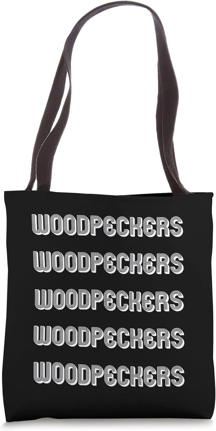Woodpeckers Tote Bag