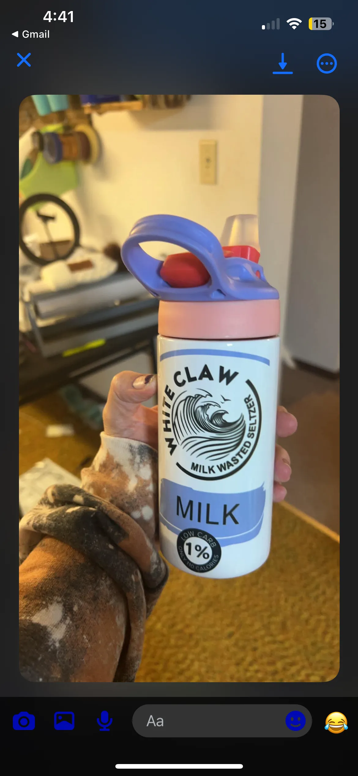 WS Completed Alcoholic Beverage Kids Sippy or Waterbottle