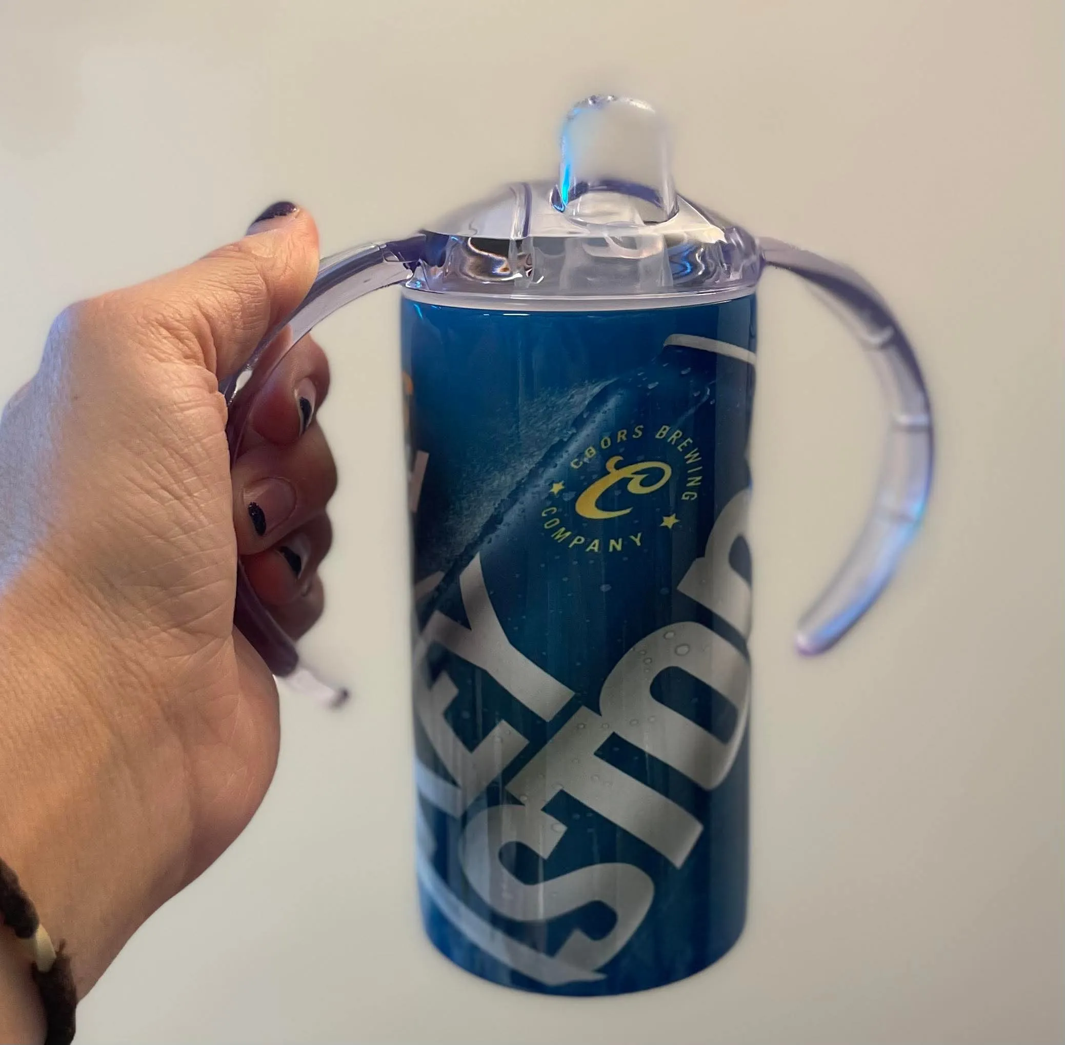 WS Completed Alcoholic Beverage Kids Sippy or Waterbottle