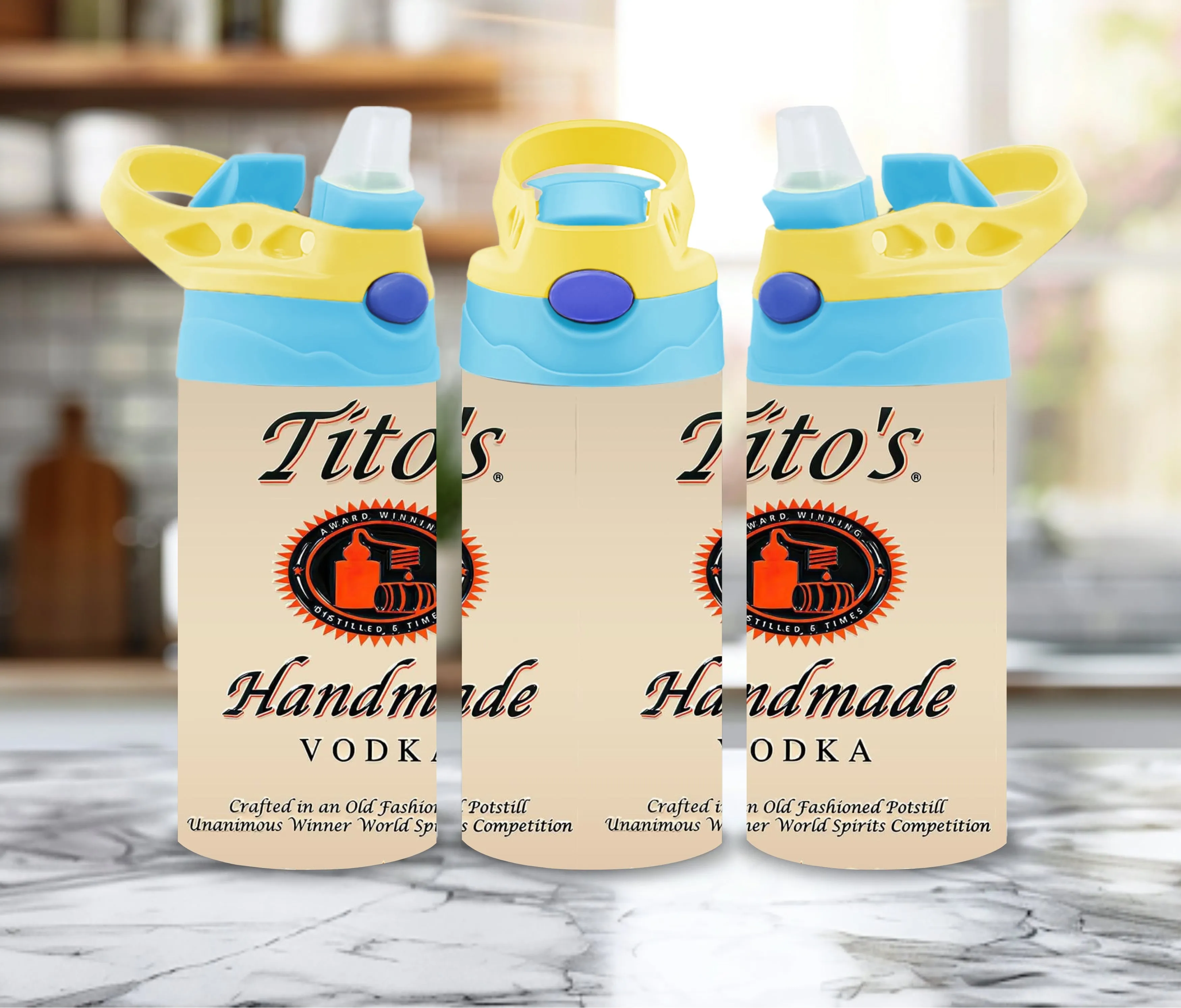 WS Completed Alcoholic Beverage Kids Sippy or Waterbottle