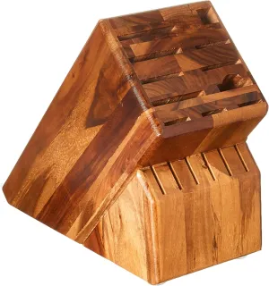 WÜSTHOF 17-Slot Acacia Knife Storage Block