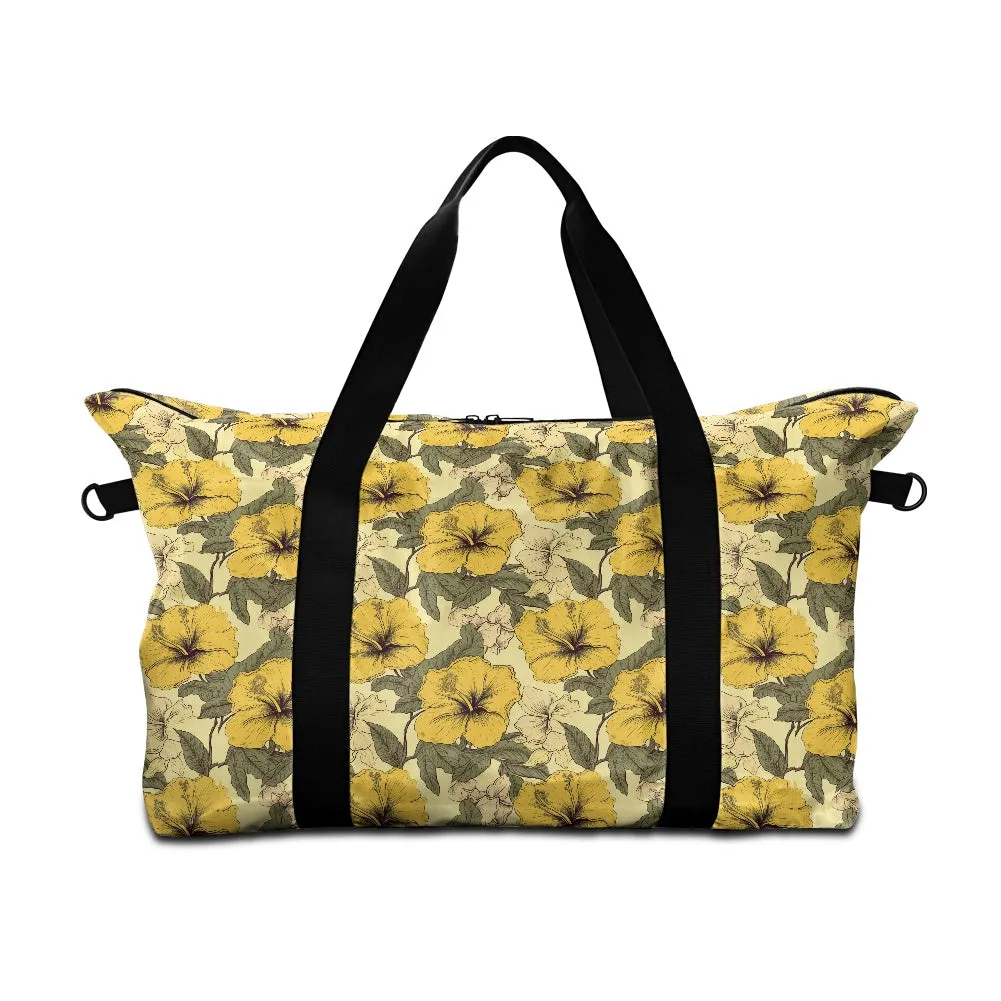 Yellow Hibiscus Lightweight luggage