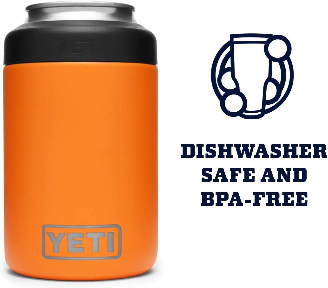YETI Rambler 12 oz. Colster Can Insulator for Standard Size Cans, King Crab