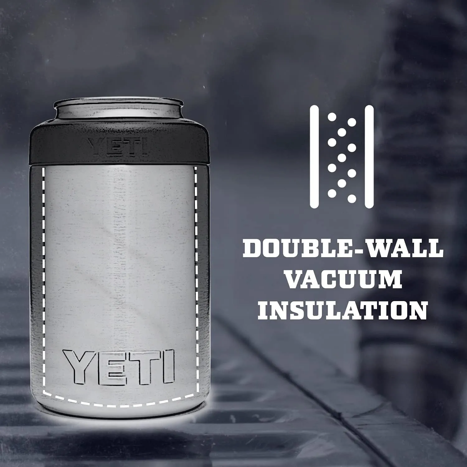 YETI Rambler 12 oz. Colster Can Insulator for Standard Size Cans, King Crab