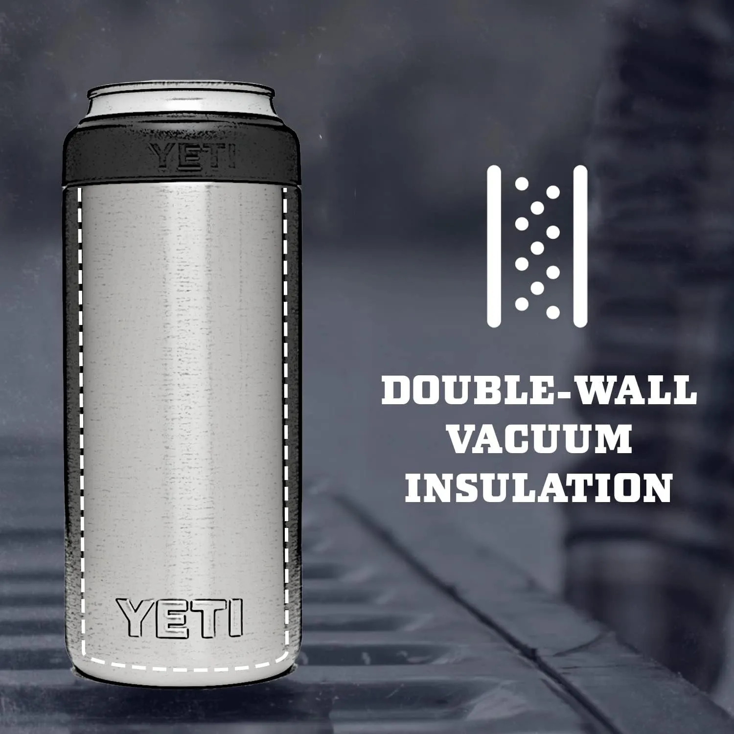 YETI Rambler 12 oz. Colster Slim Can Insulator for the Slim Hard Seltzer Cans