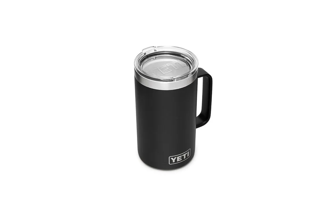 YETI RAMBLER 24 OZ (710ML) MUG - BLACK